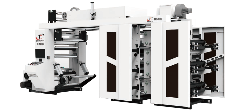 6 COLORS STACK TYPE FLEXO PRINTING MACHINE(SERVO TYPE)