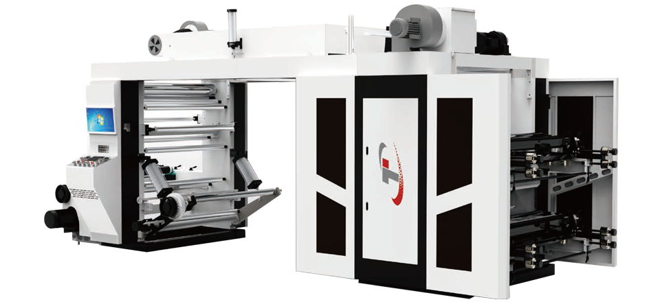 4 Colours High Speed Stack Type Flexo Printing Machine