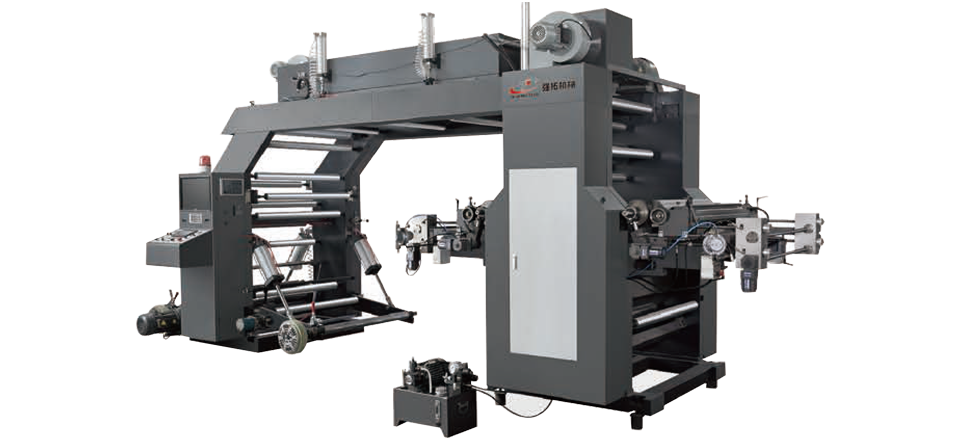 2 Colours High Speed Stack Type Flexo Printing Machine