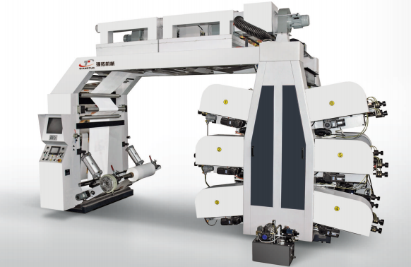六色高速层叠式柔版印刷机