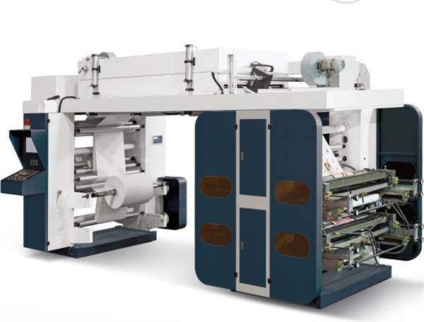 四色高速卫星式柔版印刷机